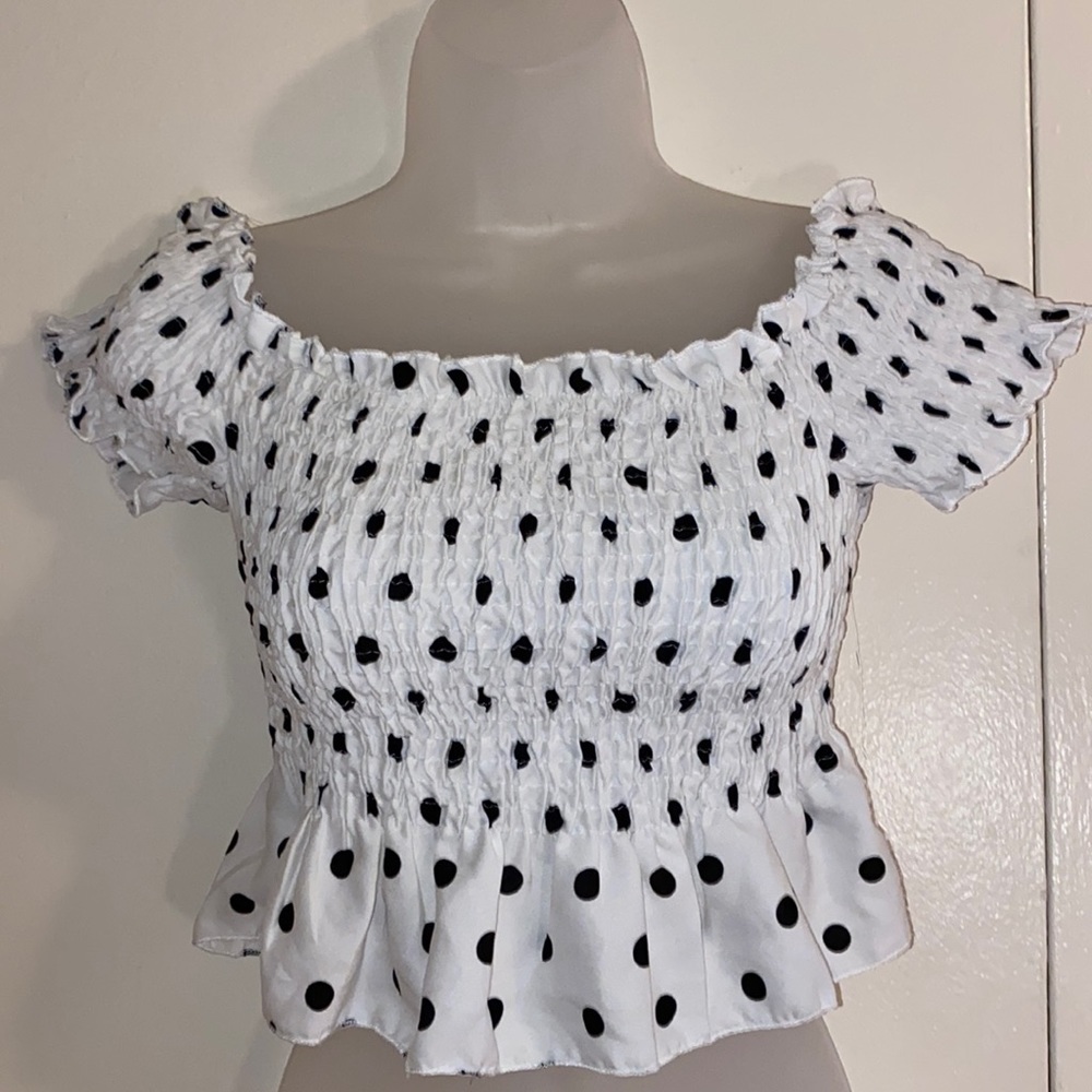 Poka Dot top